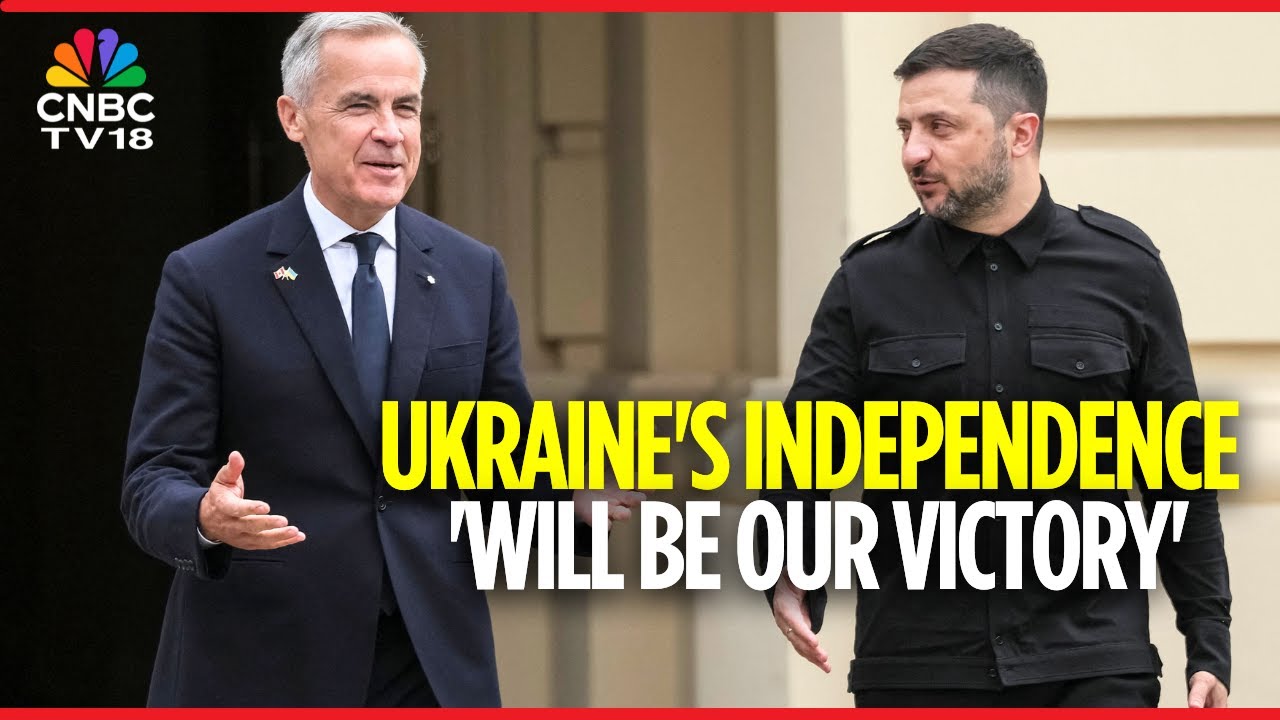 Ukraine's Independence 'Will be Our Victory', says Canadian PM Mark Carney in Kyiv | Russia | N18G