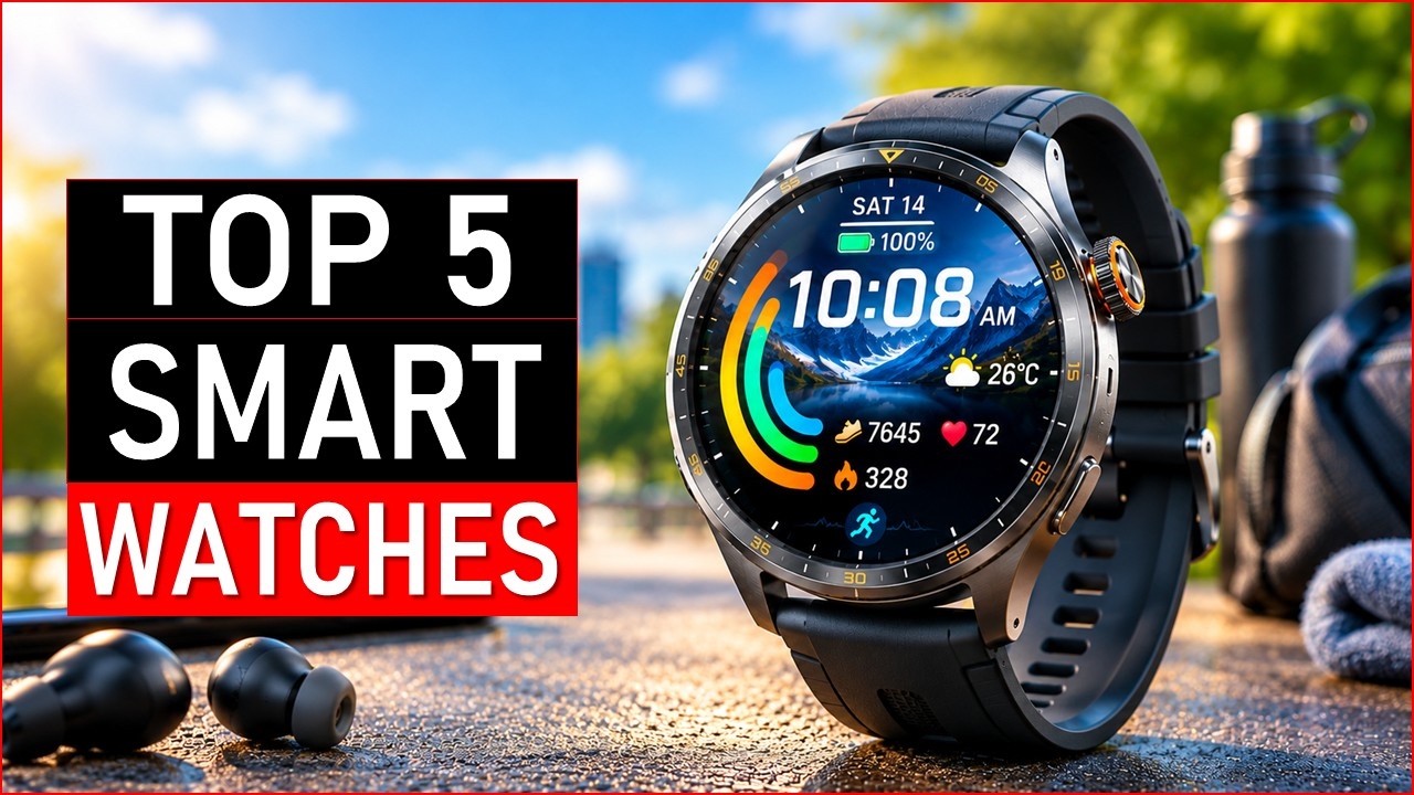 ✅The 5 BEST Smartwatches of 2026: Don't Buy Until You See This!