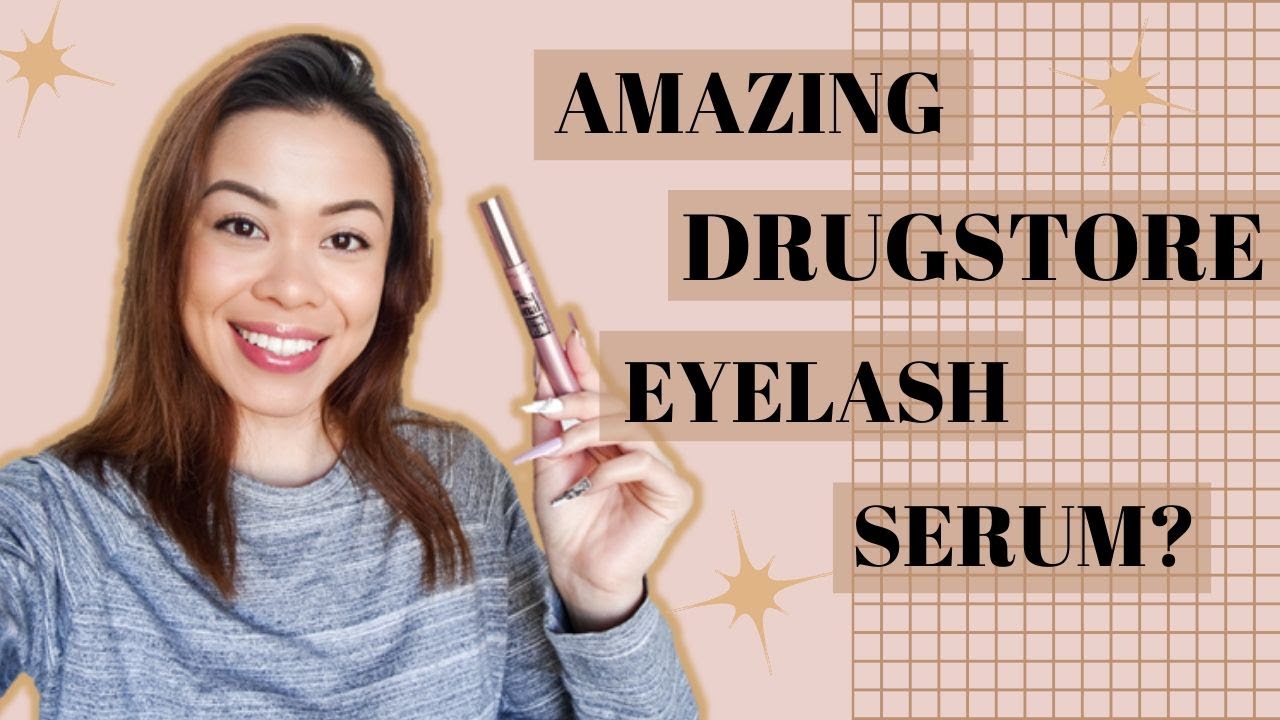 Longer & Fuller Lashes Using A Drugstore Serum || Does It Work??