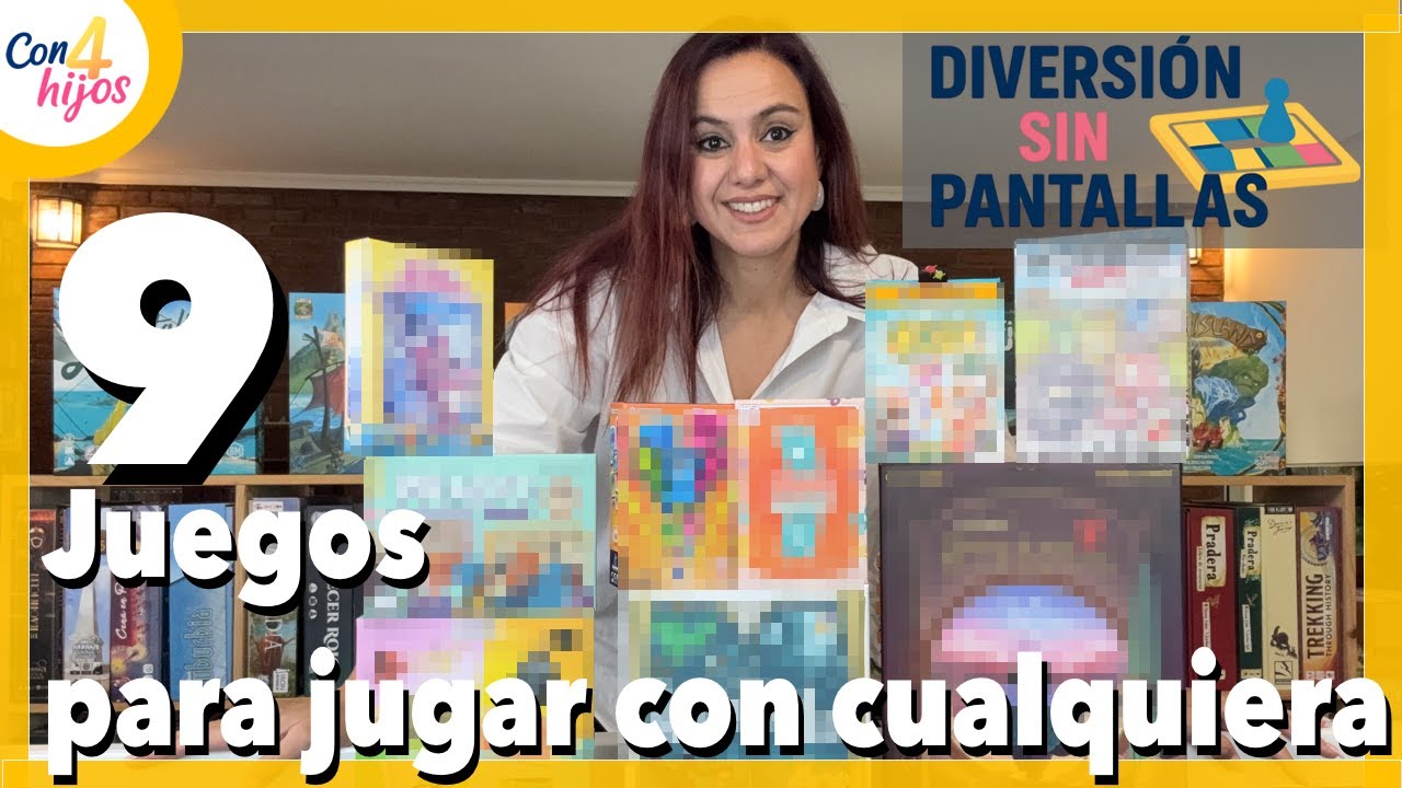 9 JUEGOS PERFECTOS para jugar con cualquiera 🎲🔥 (familia, amigos, no-jugones)