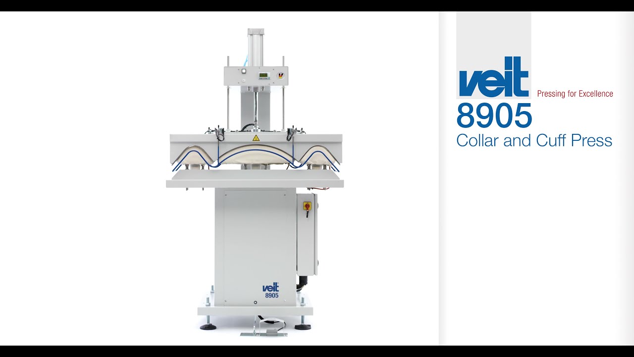 VEIT 8905 Collar and Cuff Press