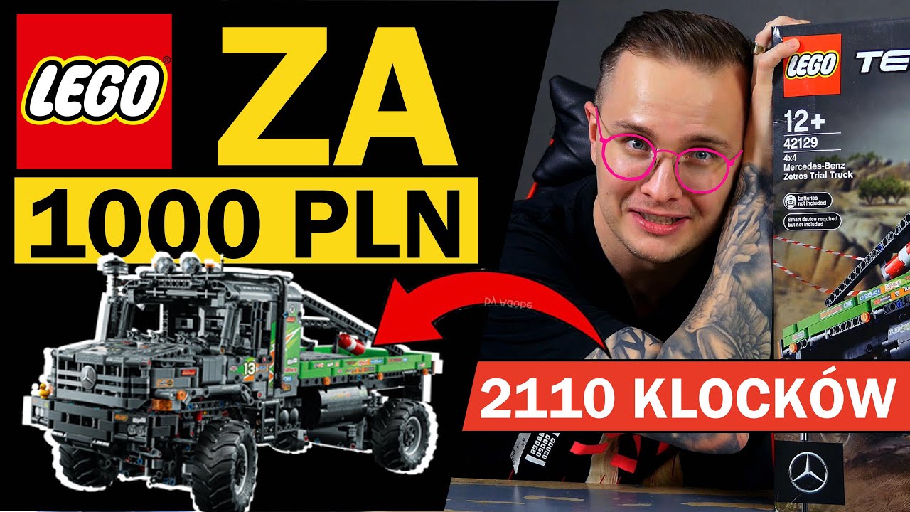 DOSTAŁEM LEGO ZA PONAD 1000 ZŁ - JAK WYGLĄDA MERCEDES Z LEGO?!