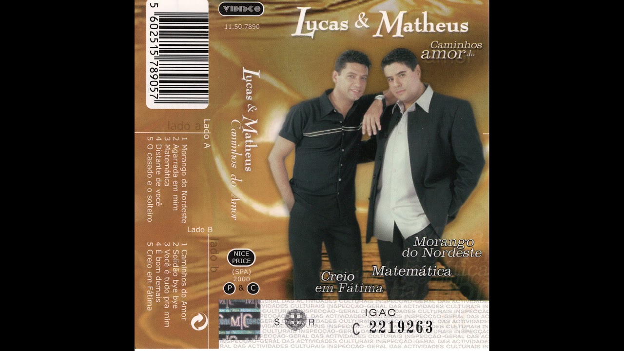 Lucas & Matheus   Caminhos do amor