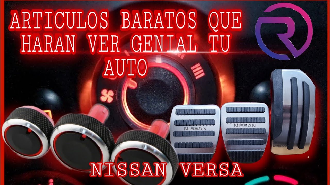 Accesorios TUNING de ALIEXPRES/ nissan versa SENSE,ADVANCE, EXCLUSIVE!