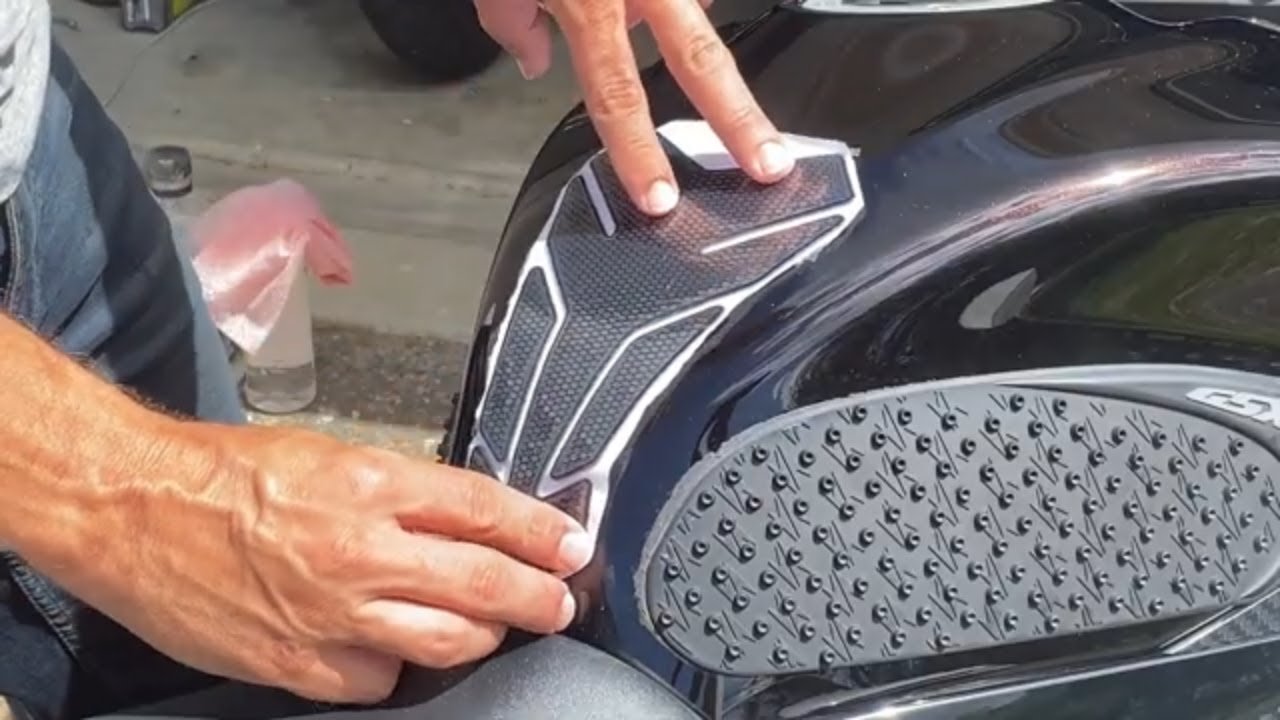 HOW TO DO IT PROPERLY: Installing Tank Protector onto Motorcycle