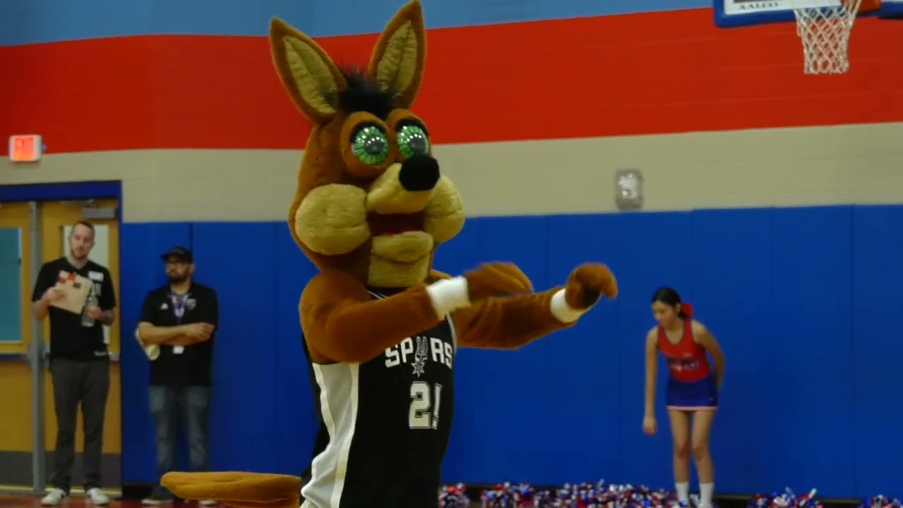 Perales Middle School Austin Spurs Pep Rally February 28, 2025