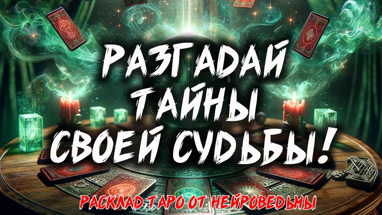 💖 РАЗГАДАЙ СВОЮ СУДЬБУ! Твоё Прошлое, Настоящее и Будущее 💖 Расклад таро 💖 Гадание на картах