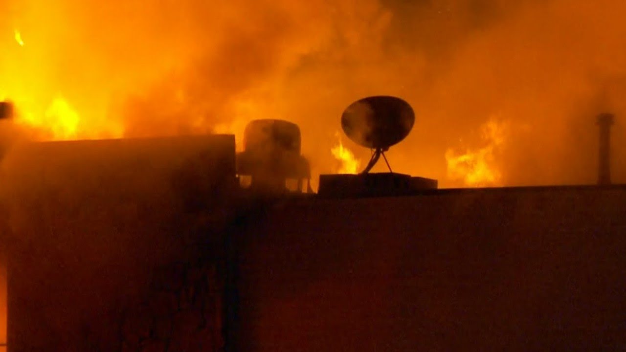 Pizzeria burns in Clearfield