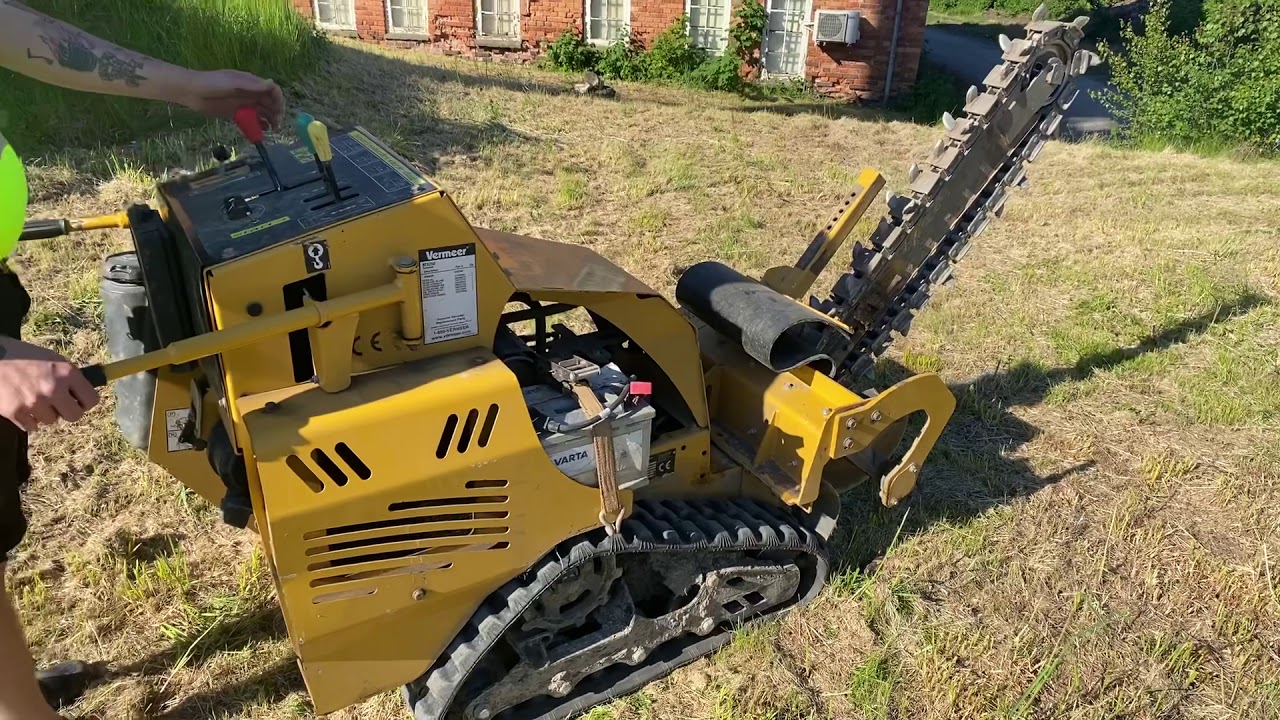 Köp kedjegrävare Vermeer RTX250 på Klaravik.se