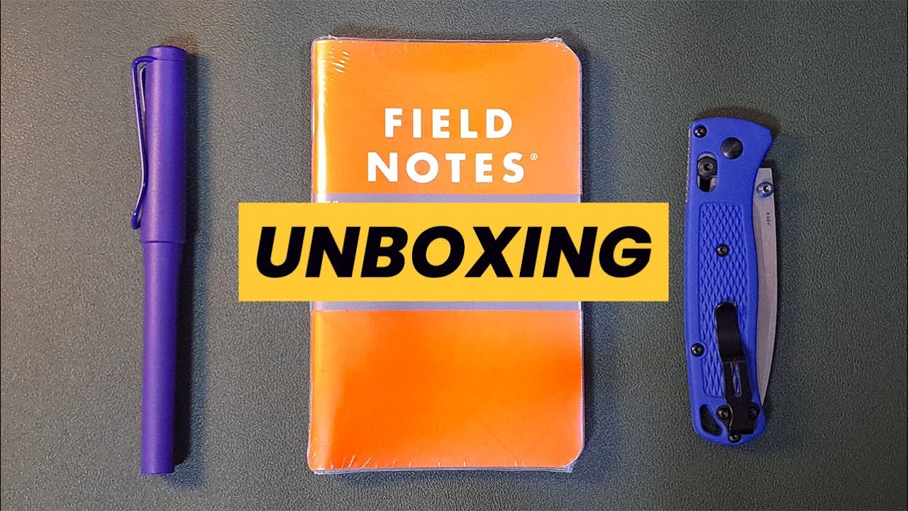 Unboxing Field Notes Expedition Waterproof Notebooks | Perfect EDC for Every Adventure!
