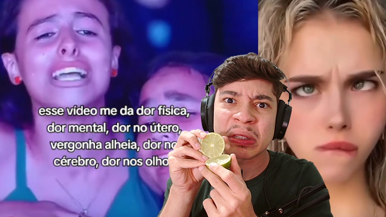 achou cringe, chupa limão kkkkk