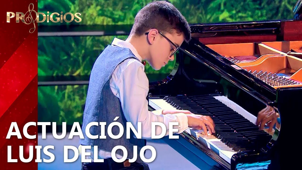 ACTUACIÓN DE LUIS DEL OJO (PIANO) | Prodigios