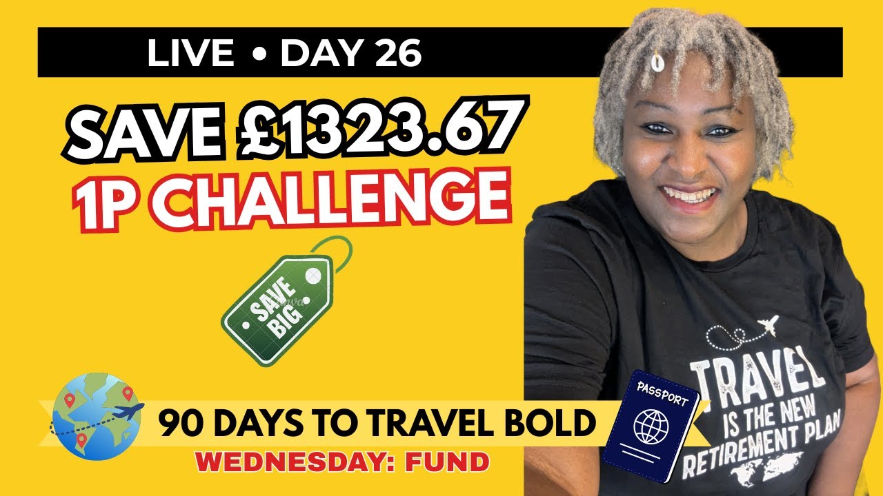 The 1p Challenge: How I Save &pound;1323.67 for Travel (Automatically!) 💰✈️