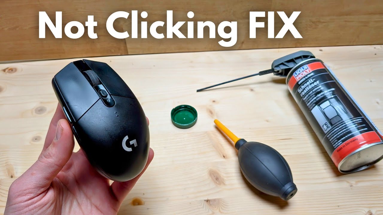 SOLVED - Logitech G305 / G304 - Button Not Working, Switch Doesn't Presses, Clicks Don't Register