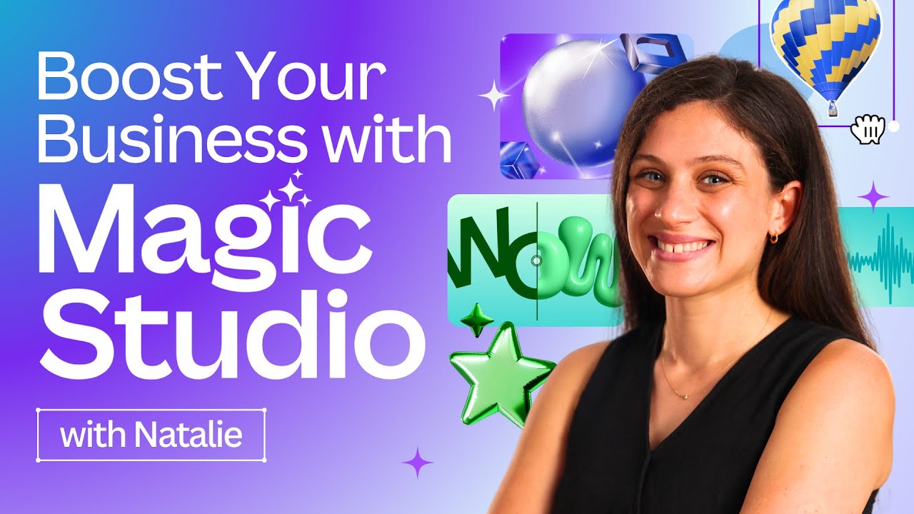 Harness the Power of AI with Canva's Magic Studio™ in your Business Workflows