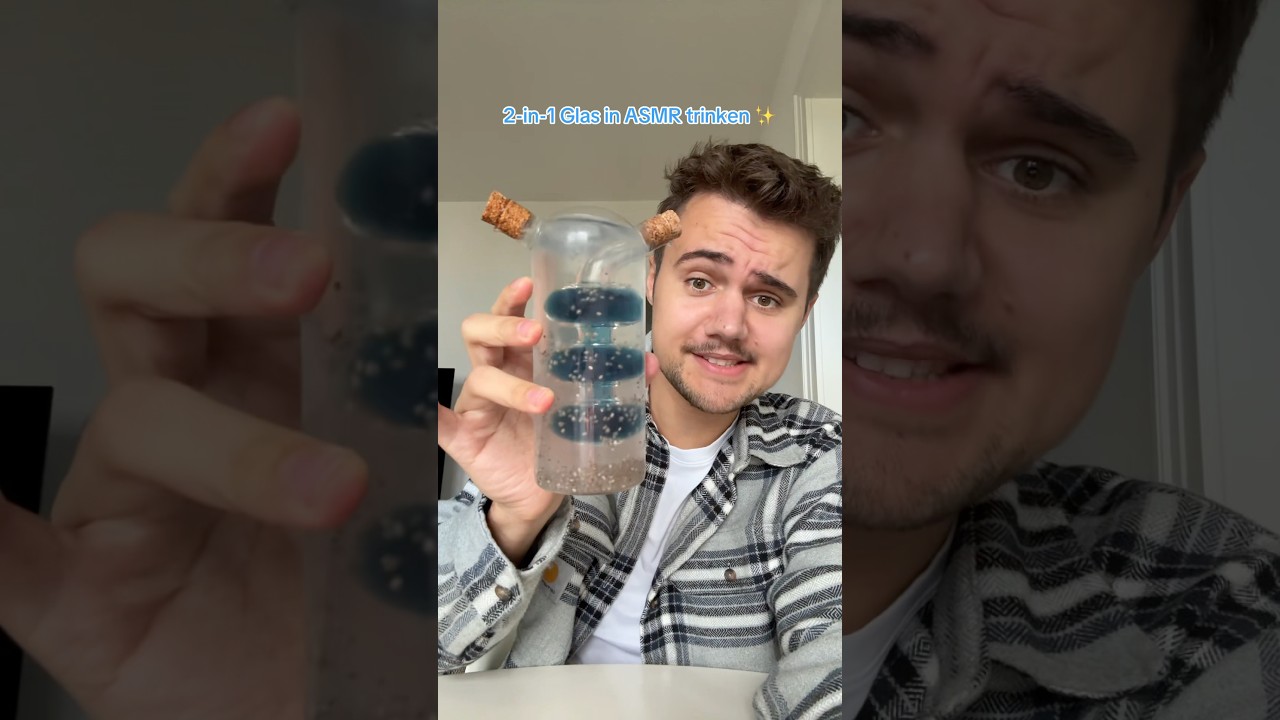 Ich trinke dieses Doppelgetr&auml;nk in ASMR 😂