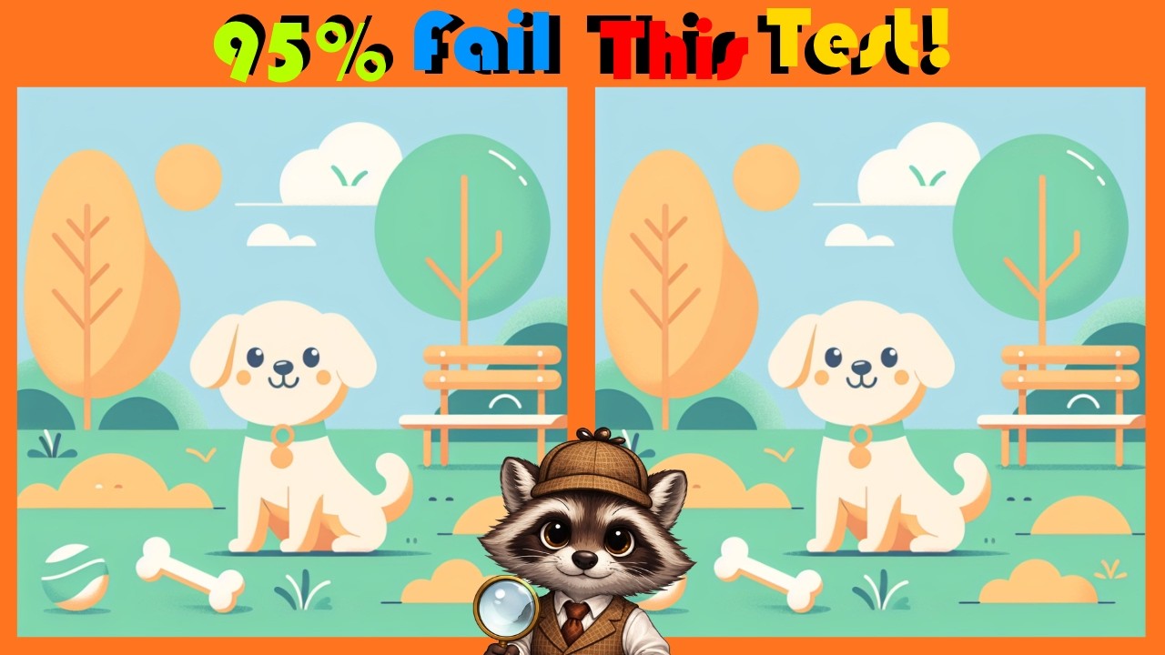 Spot The Difference | 95% Fail This Test! #38 #quiz #detectivepuzzle #puzzle #quizgames