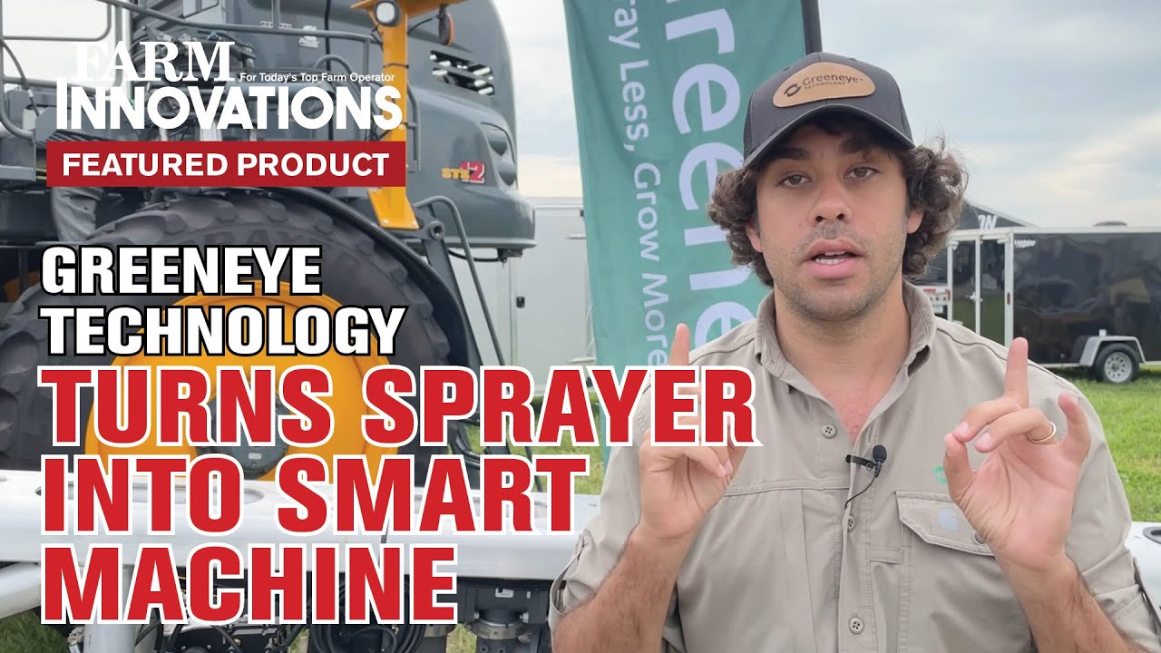 Greeneye Technology System Turns Sprayer into Smart Machine