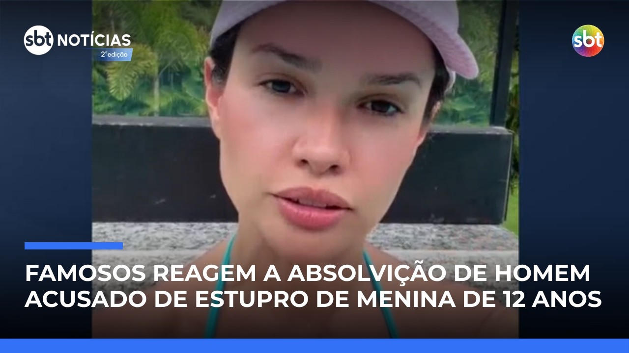 Absolvição em caso de menina de 12 anos provoca revolta e reação de famosos | #SBTNotícias