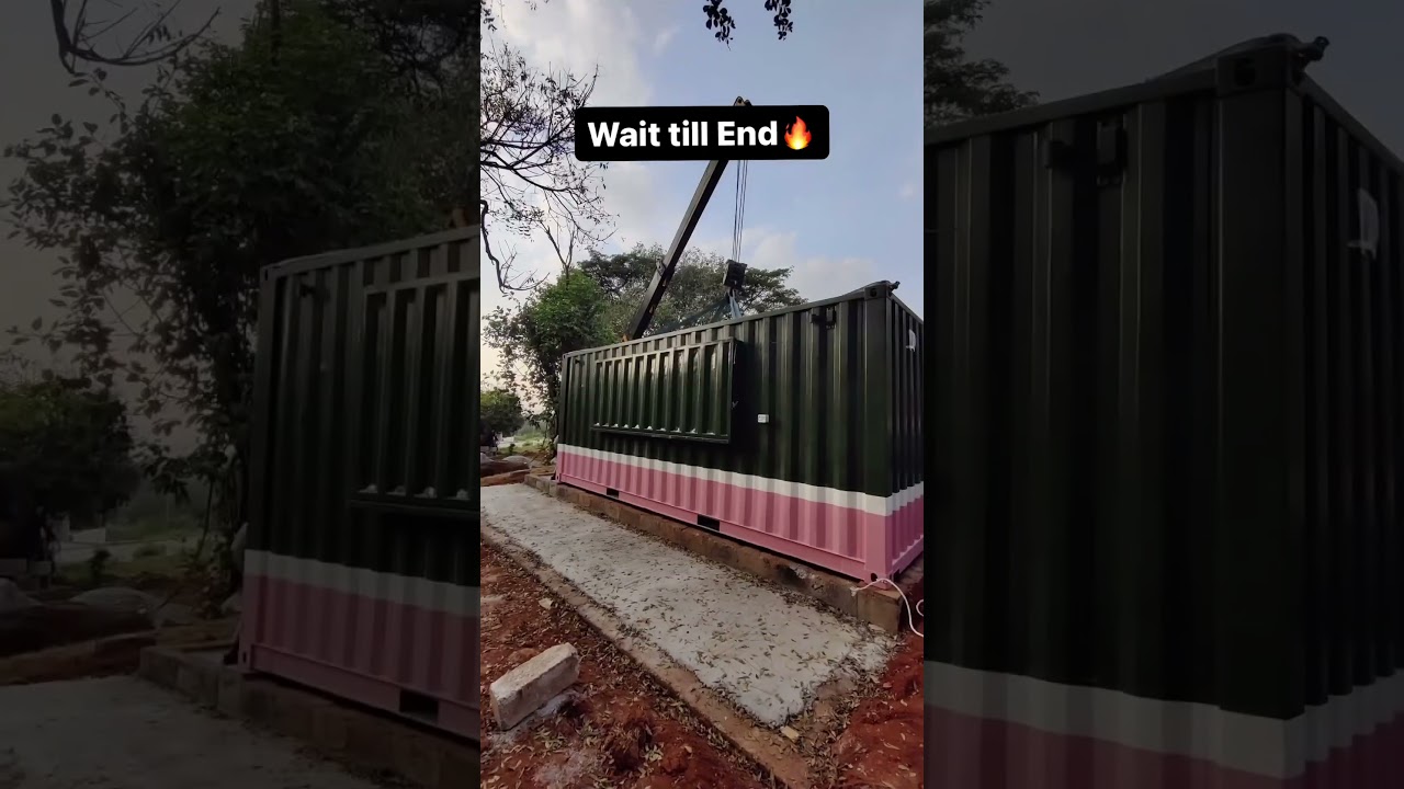 Crafting Your Dream: Container Cafe Construction Process Revealed! ☕🔨 | #RestaurantBusiness