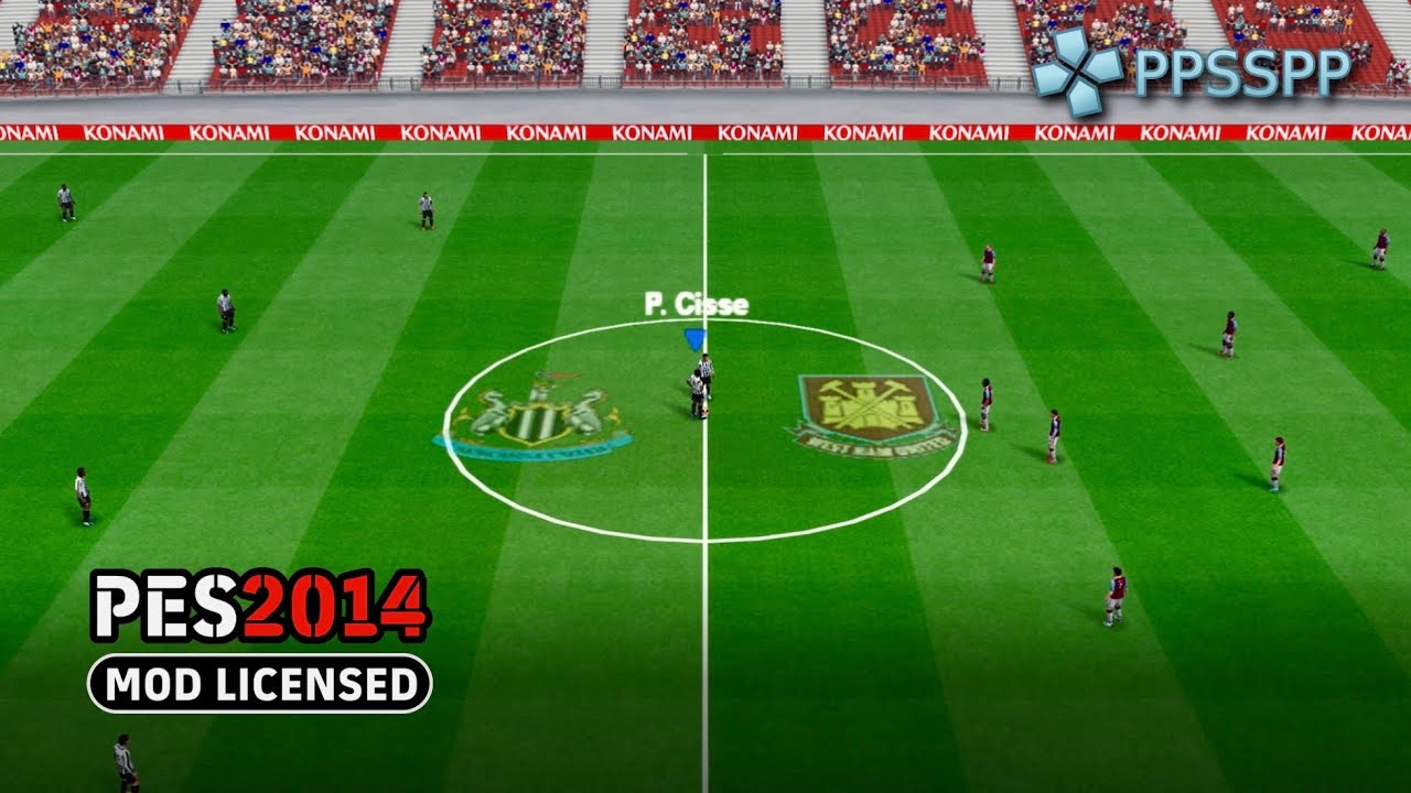 PES 2014 PSP Mod Lisensi EPL