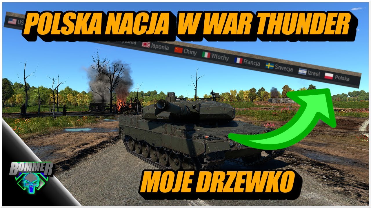 Polskie drzewko w War thunder Czy to możliwe ??? i tak i nie :) Polska była by mega OP nacją !!!