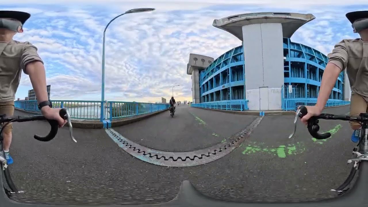 [26.03.15][360 60fps] Tokyo Riverside Riding | Arakawa River  [荒川]