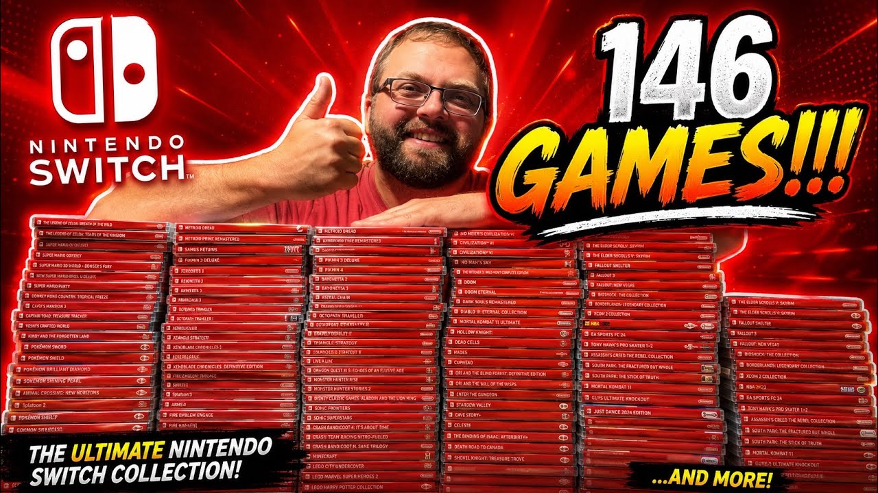 My Nintendo Switch Collection - 146 Games and Recommendations
