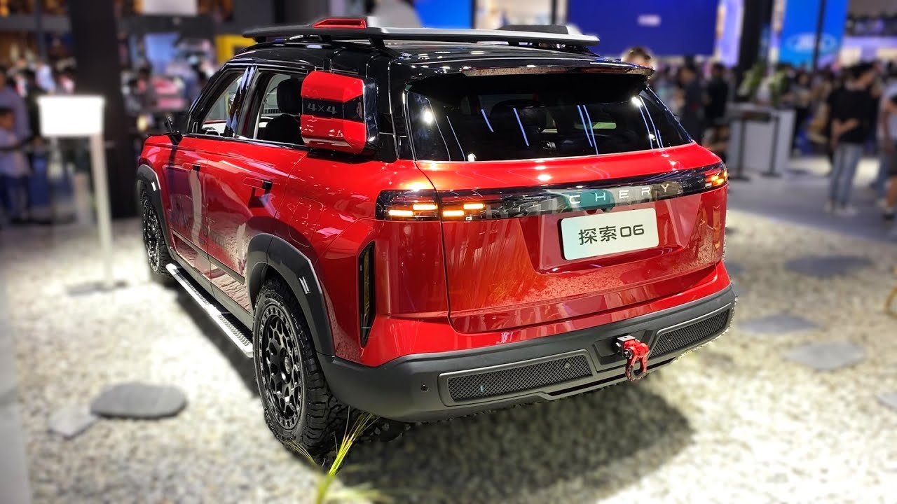 2025 Chery Explore 06 Secret Knight Edition Walkaround—Guangzhou Motor Show 2024