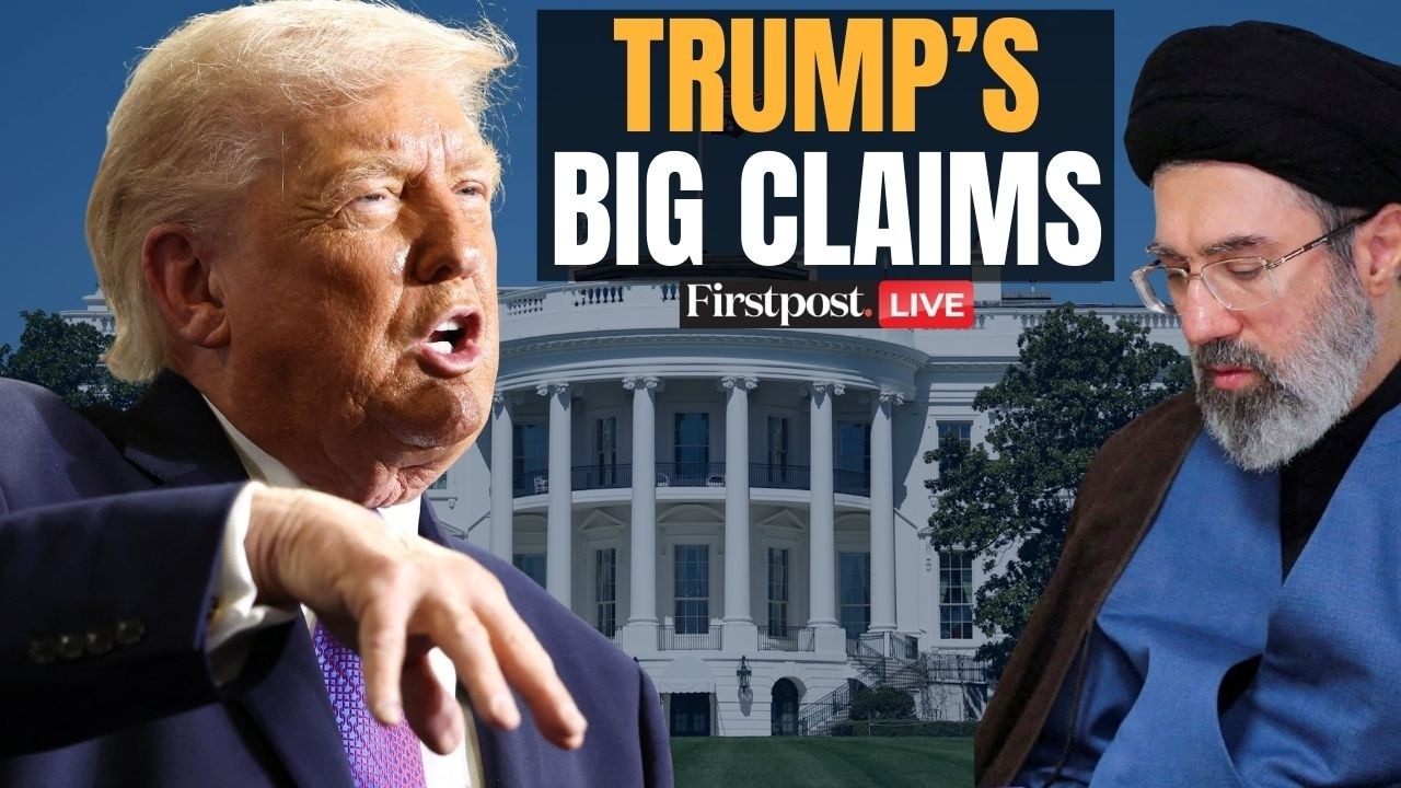Trump LIVE: Trump Claims Iran&rsquo;s Military Crushed | &ldquo;Their Drones Down 85%&rdquo; | US Iran War | Firstpost
