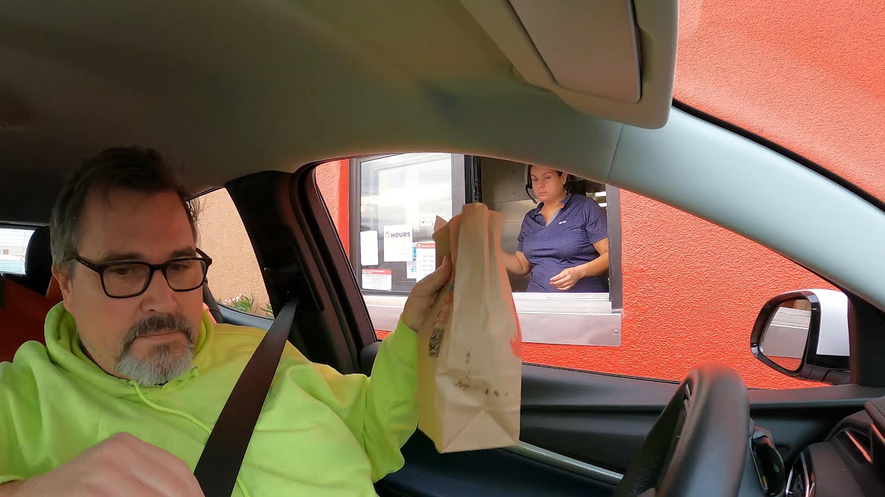 Wendy's Drive-Thru Sausage Breakfast Croissant, Seasoned Potato Wedges, Coffee, Mesa, AZ 12/3/22 NGH