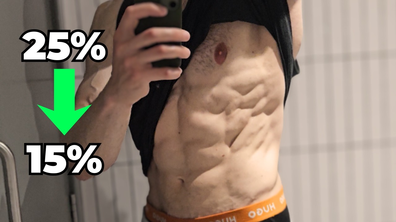 Застряли на 25% жира в организме? Вот как снизить процент жира до 15%.