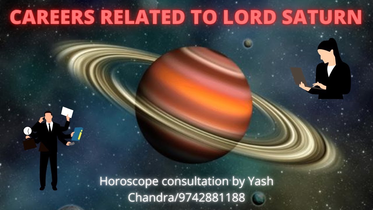 Professions and Career related to lord Saturn.  best suited jobs / business for you