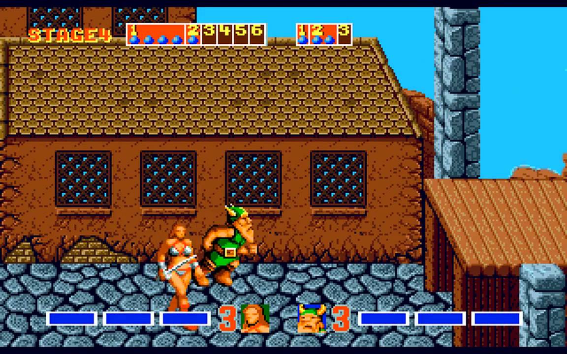 Golden Axe (amiga) 2 player longplay