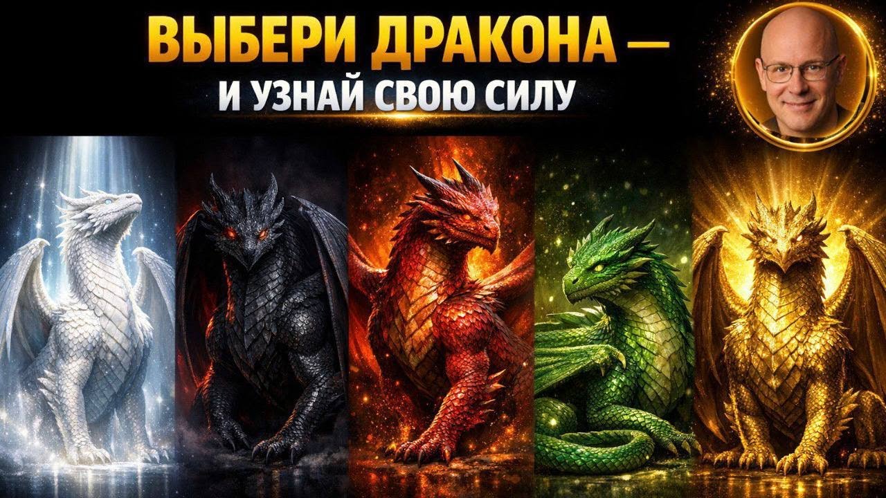 КАКАЯ СИЛА ПРОБУЖДАЕТСЯ В ТЕБЕ? ВЫБЕРИ ДРАКОНА