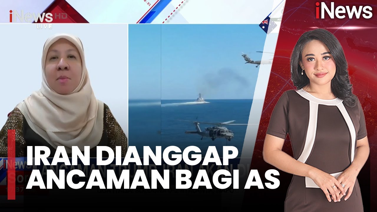 Trump Ancam Iran Akan Dihantam, Dina Sulaeman: Iran Dianggap Ancaman Bagi AS |iNews Sore (08/01)