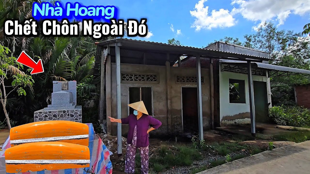 Đau lòng ngôi nhà hoang của hai vợ chồng đã ch.ết và 2 chiếc quan tài chờ bốc mộ
