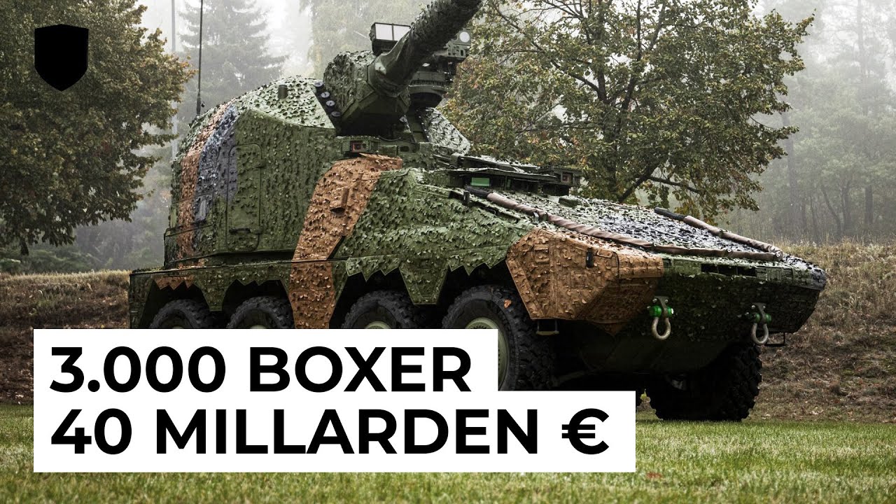 Arminius - mehr als 3.000 weitere Boxer für die Bundeswehr