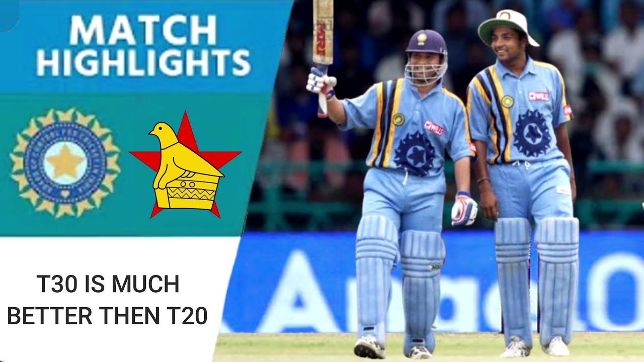Jadeja&rsquo;s Blazing 88 & Tendulkar&rsquo;s Class Crush Zimbabwe! India Dominate in 30-Over Blitz