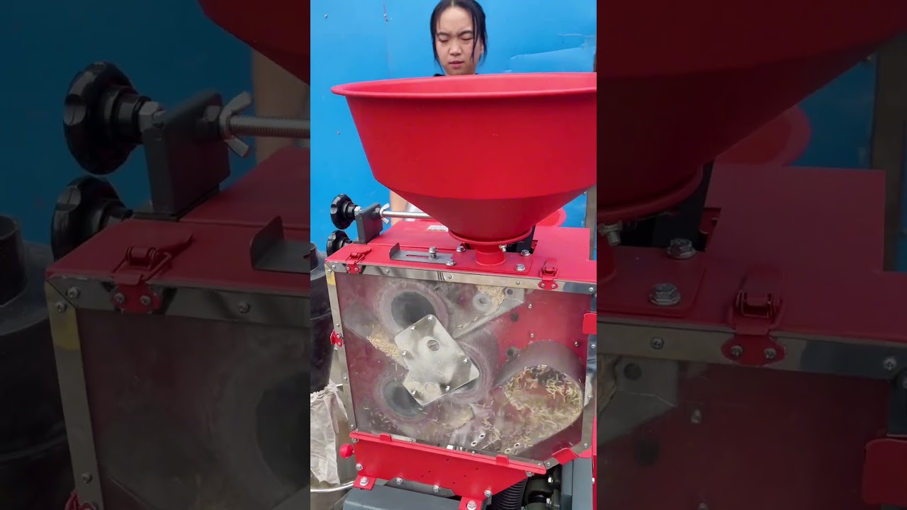 Optimized milling structure can get 3-10kg more rice per 100kg paddy.#ricemill  #machine #farmer