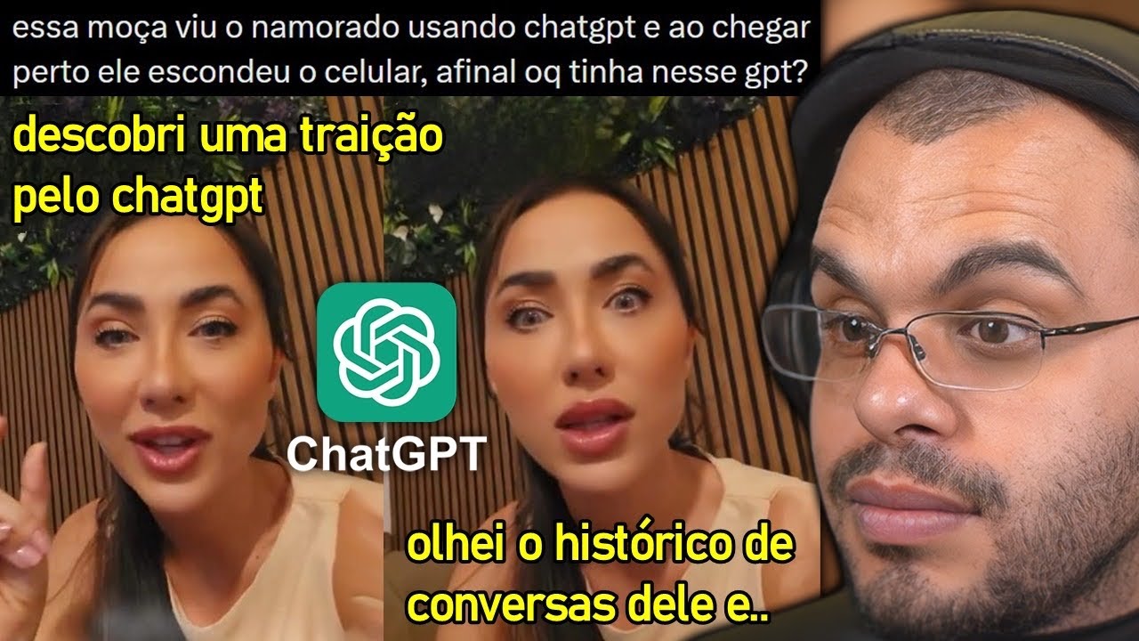 MULHER DESCOBRE TRAIÇÃO AO VER CONVERSA SAFADA ENTRE O MARIDO E O CHATGPT