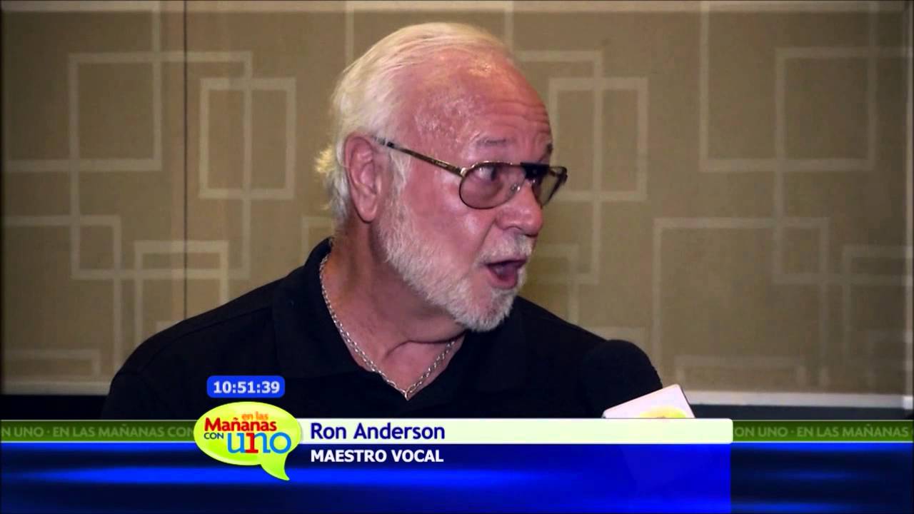 Ron Anderson, el maestro vocal de los grandes artistas del mundo