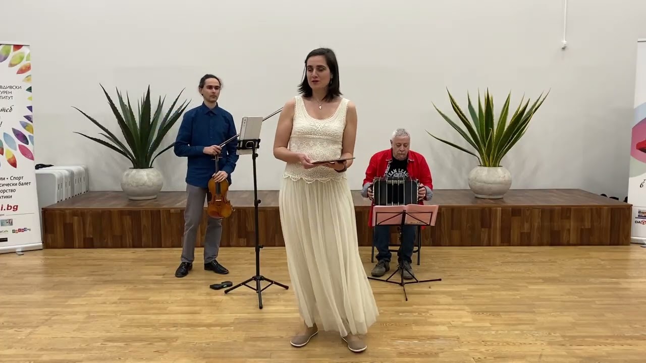 Fabio Turchetti, Videlin Gegev and Maria Petkova live in Plovdiv