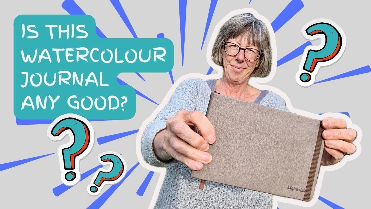 What to look for in a watercolour journal - review of Lightwish