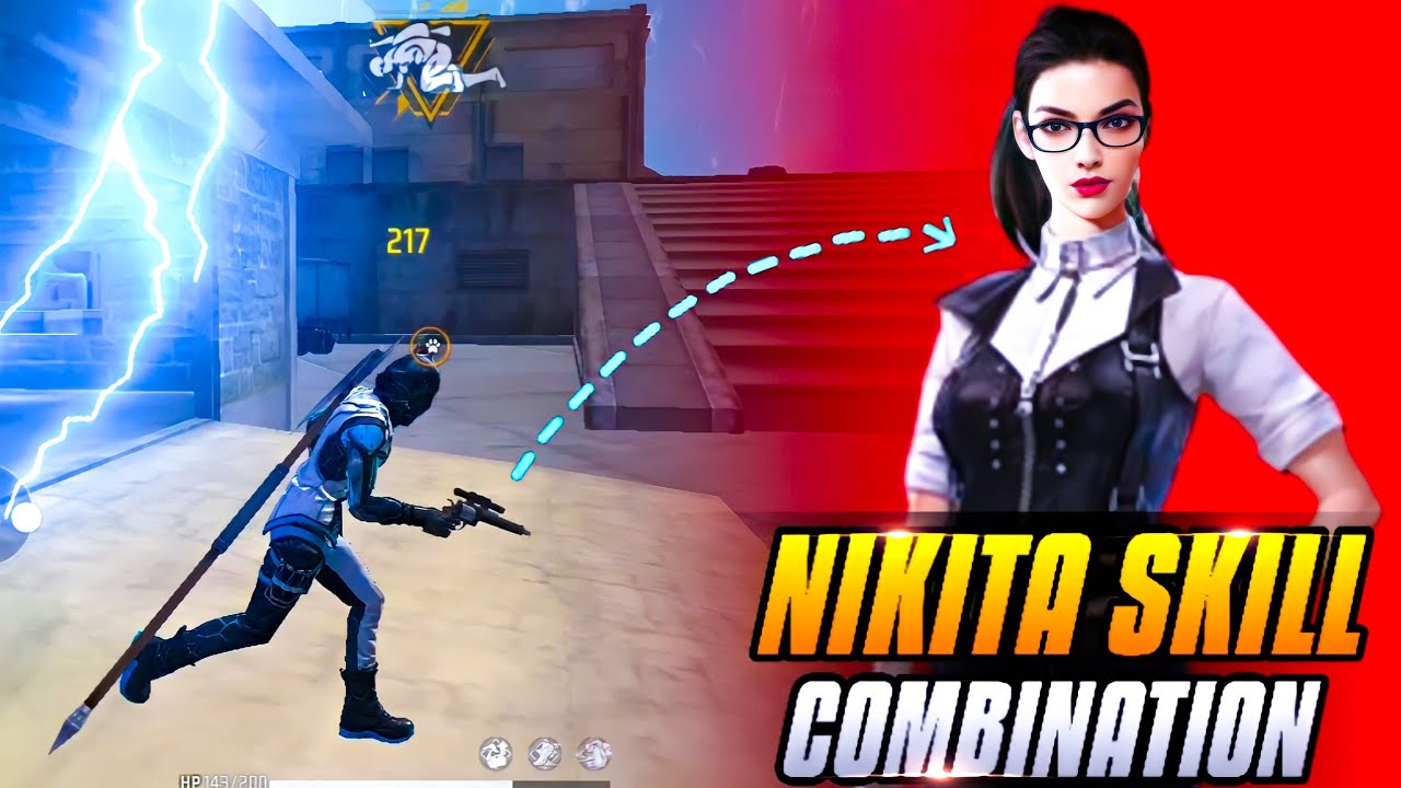 NIKITA CHARACTER SKILL COMBINATION | NIKITA CHARACTER SKILL DETAILS | NIKITA CHARACTER ABILITY TEST