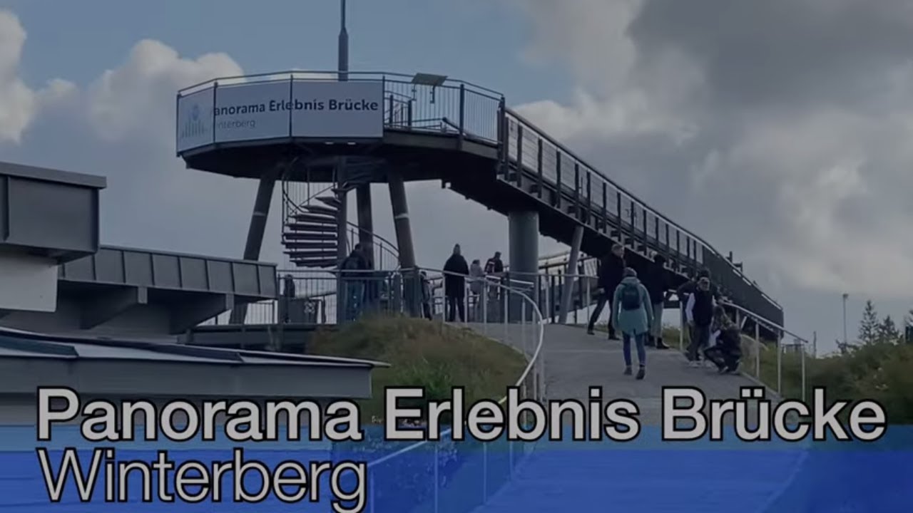 Panorama-Erlebnis-Brücke am Erlebnisberg Kappe in Winterberg