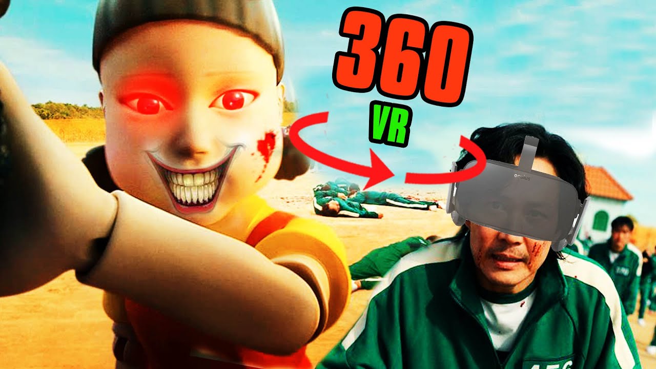 360&deg; VR SQUID GAME - Red Light Green Light | Virtual Reality Experience
