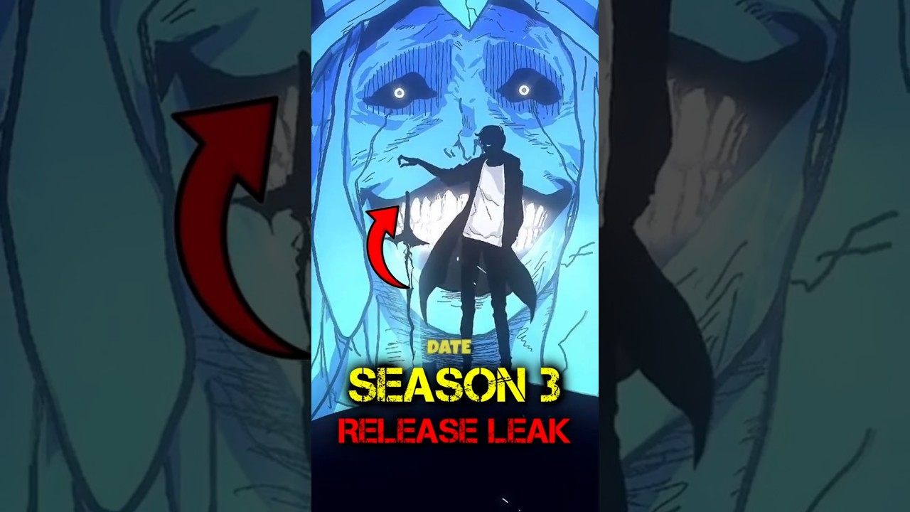 SOLO LEVELING SEASON 3 RELEASE DATE LEAKED!! #shorts #sololeveling