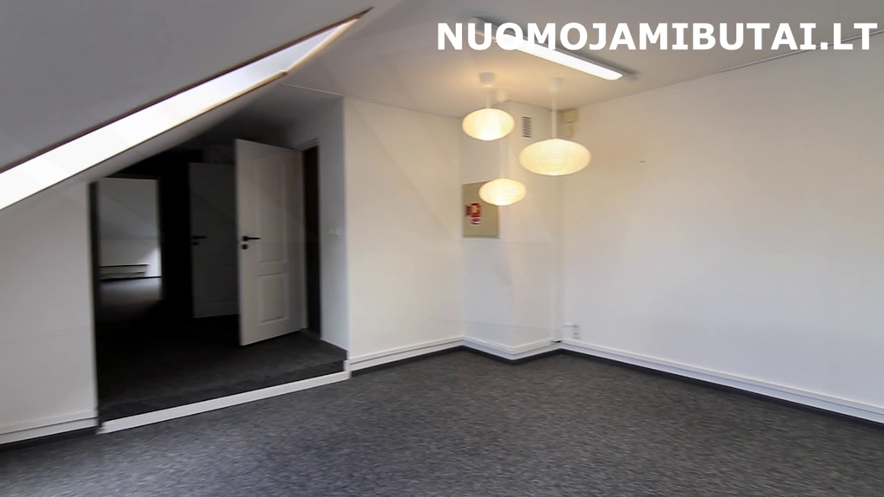 #Apartamentų buto nuoma Vilniaus Senamiestyje Mansardiniame paskutiniame aukšte erdvus butas