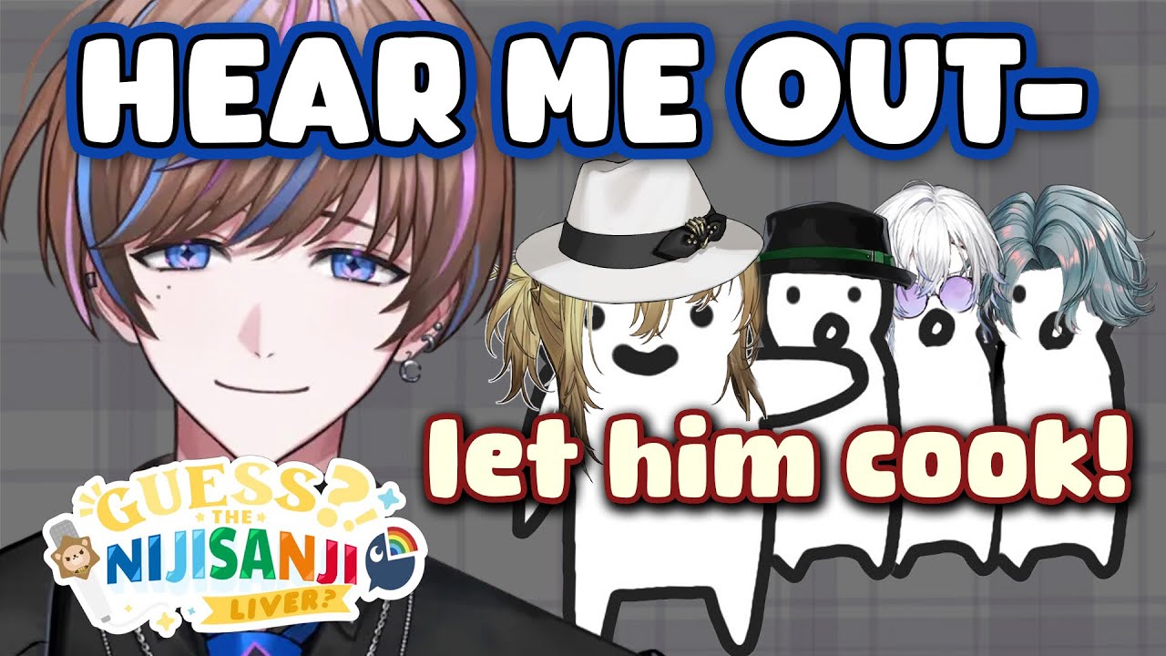 Seible's cooking so hard in 'Guess the Nijisanji Liver' 【NIJISANJI EN CLIP】